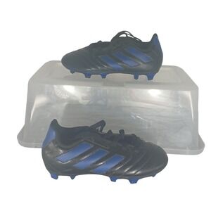 Adidas Youth Soccer Cleats Black‎ Blue Kids Size 11K FV2894